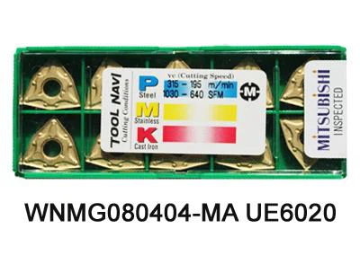 CNC Turning Carbide Insert WNMG080404-MA UE6020
